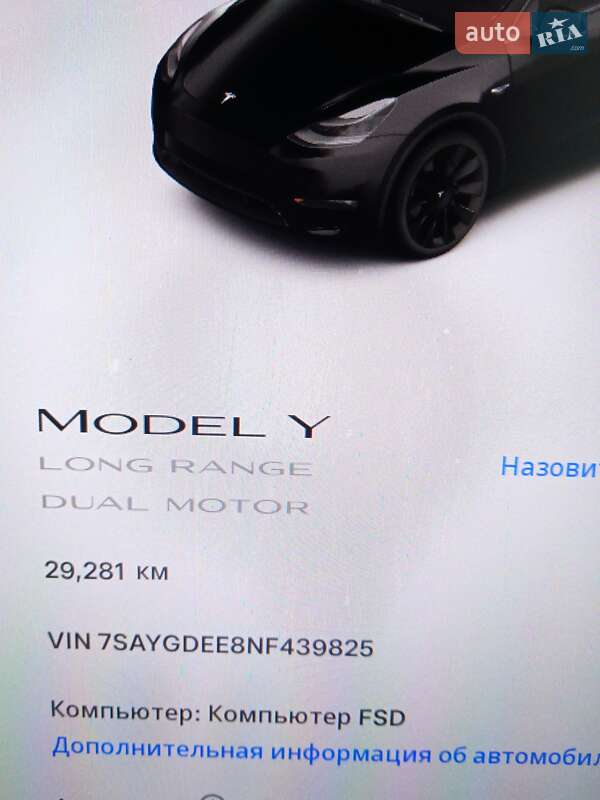 Внедорожник / Кроссовер Tesla Model Y 2022 в Костополе