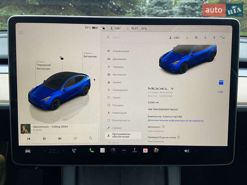 Внедорожник / Кроссовер Tesla Model Y 2023 в Киеве фото 8 Внедорожник / Кроссовер Tesla Model Y 2023 в Киеве