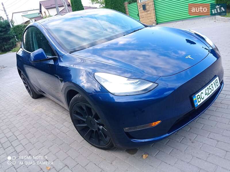 Внедорожник / Кроссовер Tesla Model Y 2021 в Львове