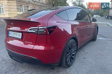 Внедорожник / Кроссовер Tesla Model Y 2021 в Львове