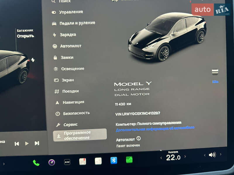 Позашляховик / Кросовер Tesla Model Y 2022 в Кривому Розі