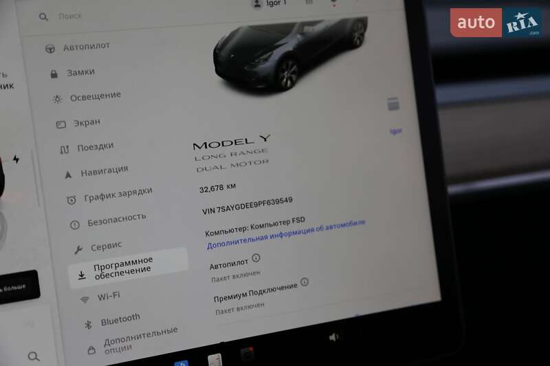 Внедорожник / Кроссовер Tesla Model Y 2023 в Киеве