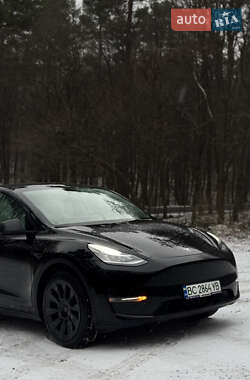 Внедорожник / Кроссовер Tesla Model Y 2021 в Львове