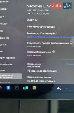 Внедорожник / Кроссовер Tesla Model Y 2020 в 
