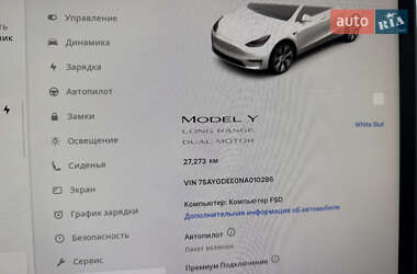 Внедорожник / Кроссовер Tesla Model Y 2022 в 