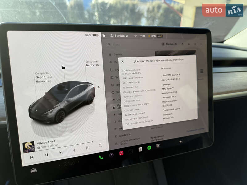 Внедорожник / Кроссовер Tesla Model Y 2023 в Черновцах
