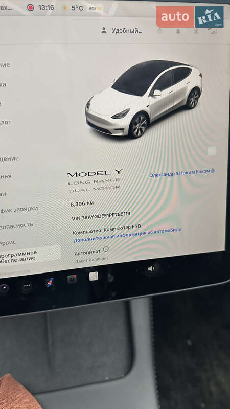 Внедорожник / Кроссовер Tesla Model Y 2023 в Хмельницком