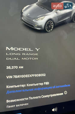 Внедорожник / Кроссовер Tesla Model Y 2022 в 