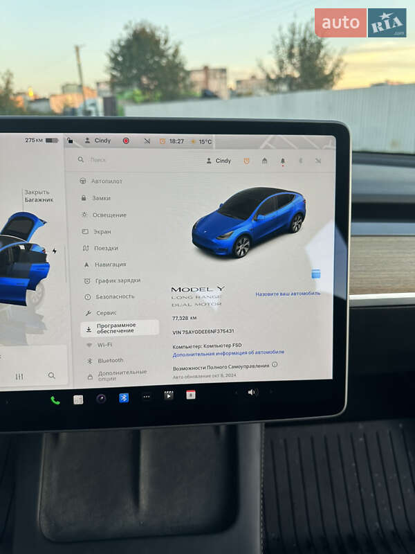 Внедорожник / Кроссовер Tesla Model Y 2022 в Хмельницком