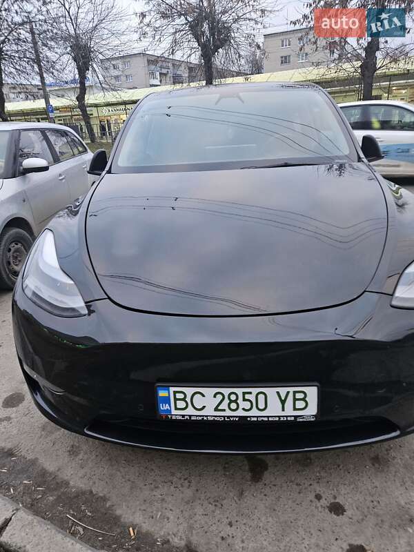 Внедорожник / Кроссовер Tesla Model Y 2021 в Львове