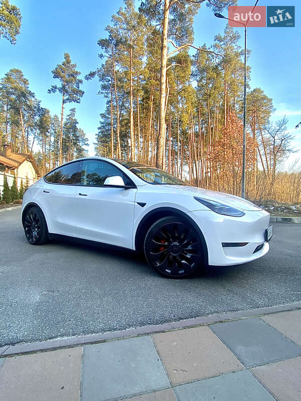 Внедорожник / Кроссовер Tesla Model Y 2021 в Киеве