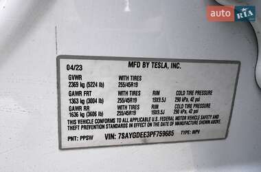Внедорожник / Кроссовер Tesla Model Y 2023 в 