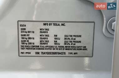 Внедорожник / Кроссовер Tesla Model Y 2024 в 