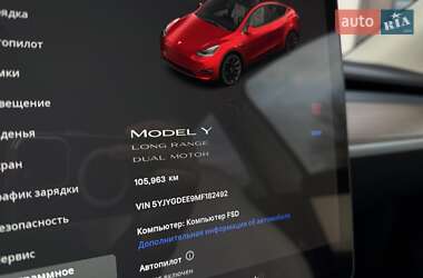 Позашляховик / Кросовер Tesla Model Y 2021 в 