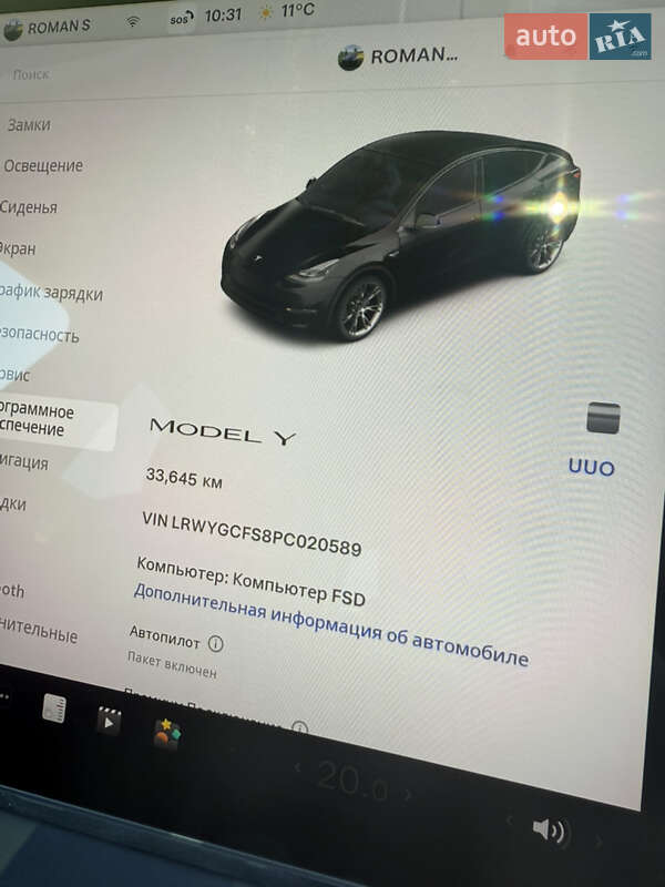 Внедорожник / Кроссовер Tesla Model Y 2023 в Львове