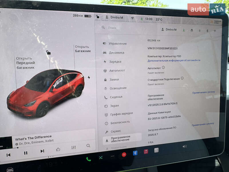 Позашляховик / Кросовер Tesla Model Y 2021 в Києві