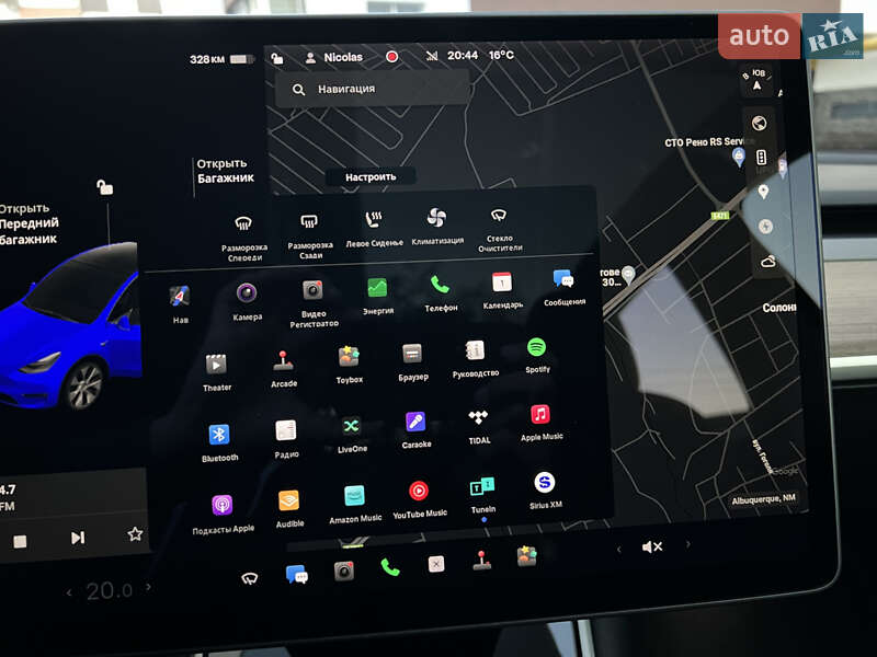 Внедорожник / Кроссовер Tesla Model Y 2020 в Львове