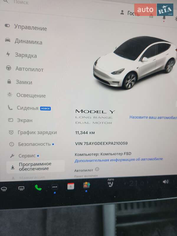 Внедорожник / Кроссовер Tesla Model Y 2023 в Сквире фото 2 Внедорожник / Кроссовер Tesla Model Y 2023 в Сквире