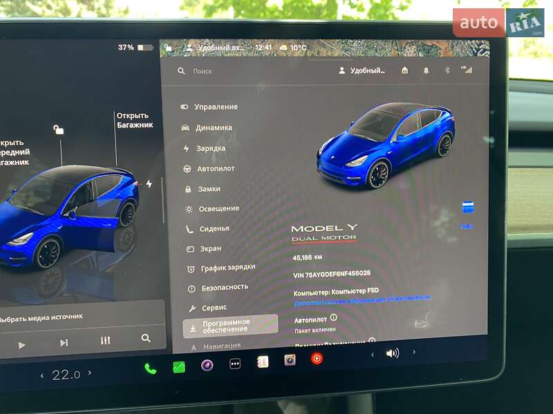 Внедорожник / Кроссовер Tesla Model Y 2022 в Ровно