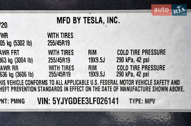 Внедорожник / Кроссовер Tesla Model Y 2020 в 