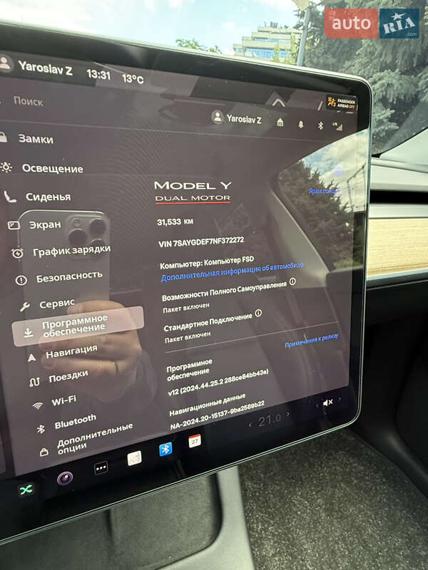 Позашляховик / Кросовер Tesla Model Y 2022 в Дніпрі