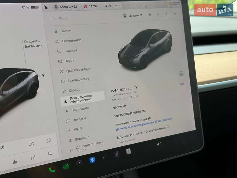Внедорожник / Кроссовер Tesla Model Y 2021 в Кривом Роге