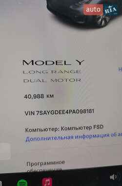 Внедорожник / Кроссовер Tesla Model Y 2023 в 