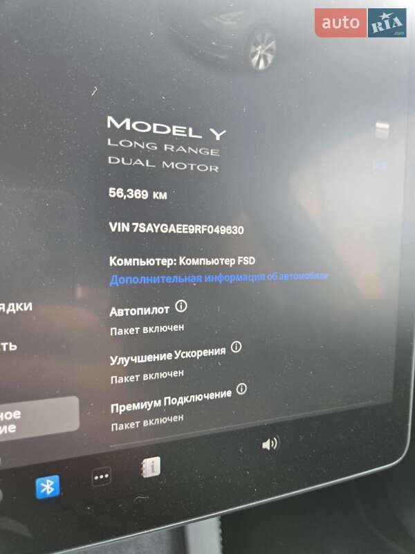 Позашляховик / Кросовер Tesla Model Y 2024 в Києві