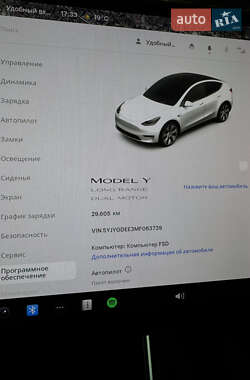 Внедорожник / Кроссовер Tesla Model Y 2020 в 