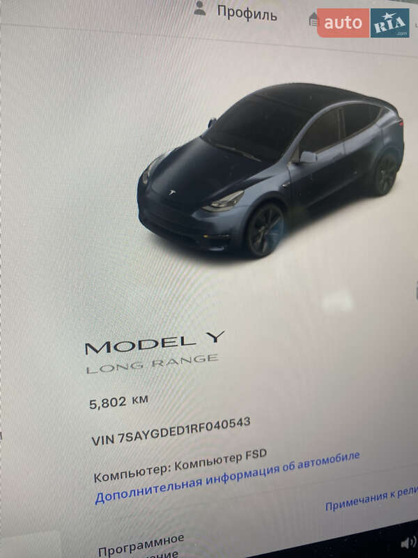 Внедорожник / Кроссовер Tesla Model Y 2024 в Ровно