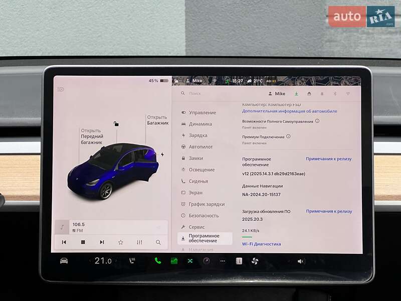 Позашляховик / Кросовер Tesla Model Y 2021 в Києві