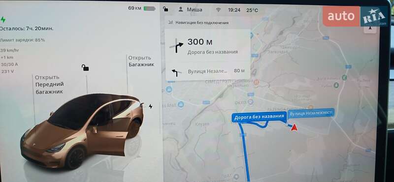 Позашляховик / Кросовер Tesla Model Y 2022 в Івано-Франківську