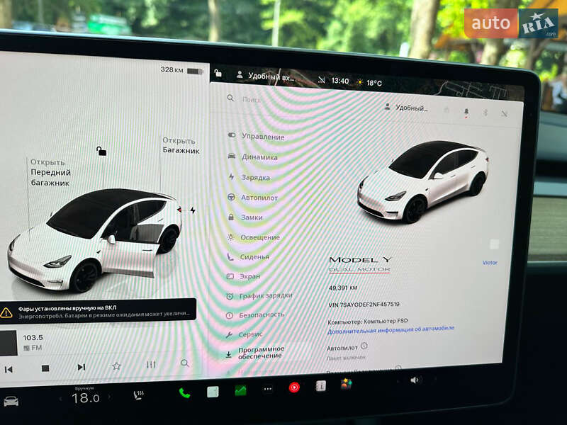 Внедорожник / Кроссовер Tesla Model Y 2022 в Бориславе