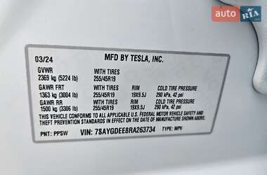 Внедорожник / Кроссовер Tesla Model Y 2024 в 