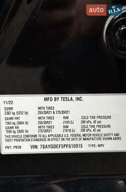 Внедорожник / Кроссовер Tesla Model Y 2022 в 