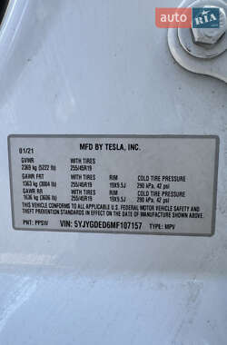 Внедорожник / Кроссовер Tesla Model Y 2021 в 