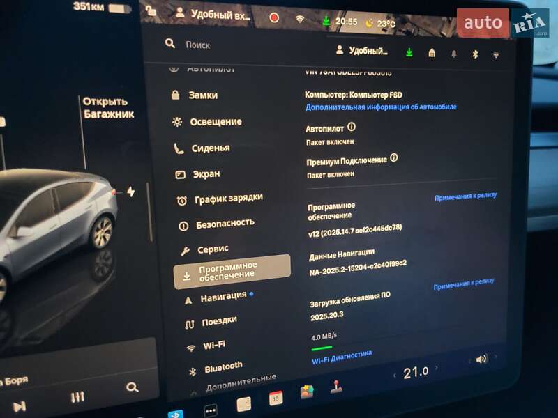 Внедорожник / Кроссовер Tesla Model Y 2022 в Кременчуге