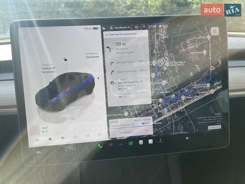Внедорожник / Кроссовер Tesla Model Y 2023 в Киеве
