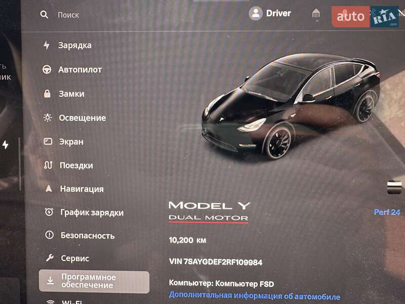 Внедорожник / Кроссовер Tesla Model Y 2024 в Днепре