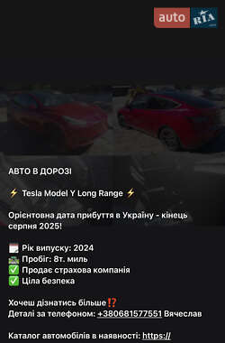 Позашляховик / Кросовер Tesla Model Y 2024 в 