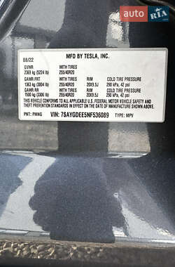 Позашляховик / Кросовер Tesla Model Y 2022 в 