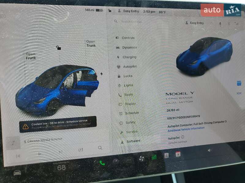 Внедорожник / Кроссовер Tesla Model Y 2021 в Черновцах