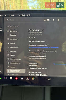 Внедорожник / Кроссовер Tesla Model Y 2022 в 