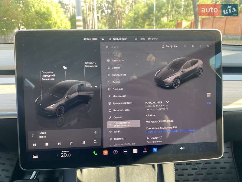 Внедорожник / Кроссовер Tesla Model Y 2023 в Киеве