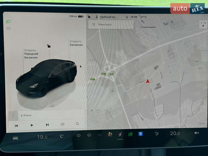 Позашляховик / Кросовер Tesla Model Y 2022 в Львові