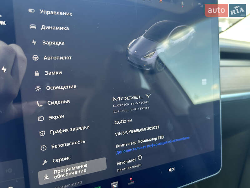 Позашляховик / Кросовер Tesla Model Y 2021 в Києві