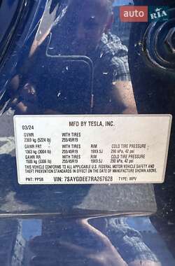 Внедорожник / Кроссовер Tesla Model Y 2024 в 
