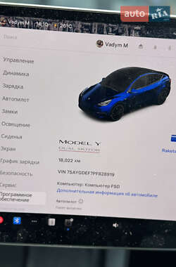 Внедорожник / Кроссовер Tesla Model Y 2023 в 