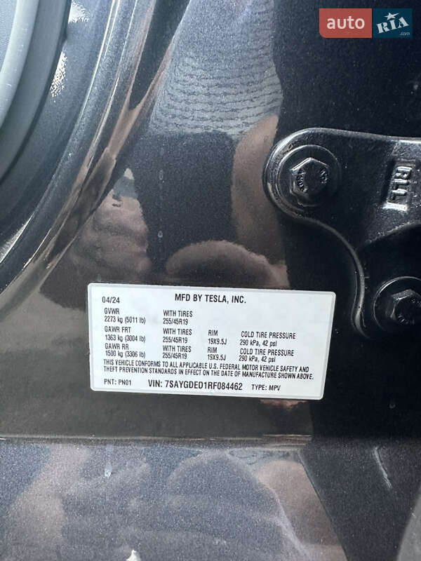 Позашляховик / Кросовер Tesla Model Y 2024 в Одесі