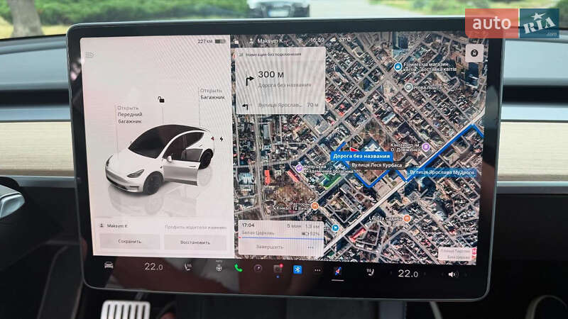 Внедорожник / Кроссовер Tesla Model Y 2022 в Белой Церкви фото 17 Внедорожник / Кроссовер Tesla Model Y 2022 в Белой Церкви